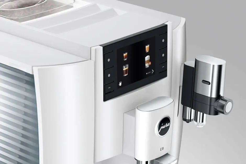 Jura Kahvi Ja Kuumat Juomat*kahviautomaatti E8 Piano White (EC)