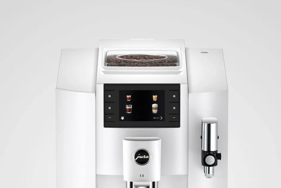 Jura Kahvi Ja Kuumat Juomat*kahviautomaatti E8 Piano White (EC)