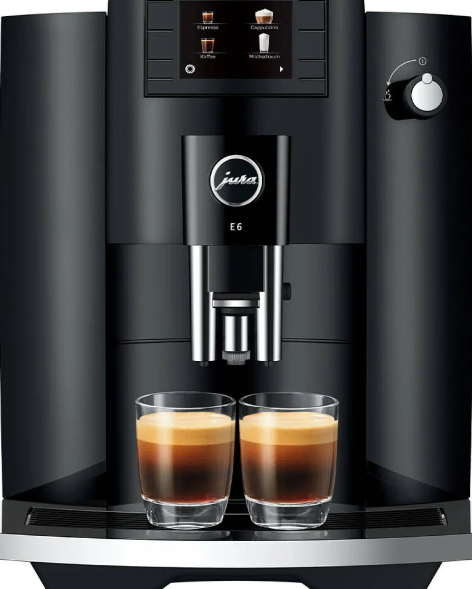 Jura Kahvi Ja Kuumat Juomat*kahviautomaatti E6 Piano black