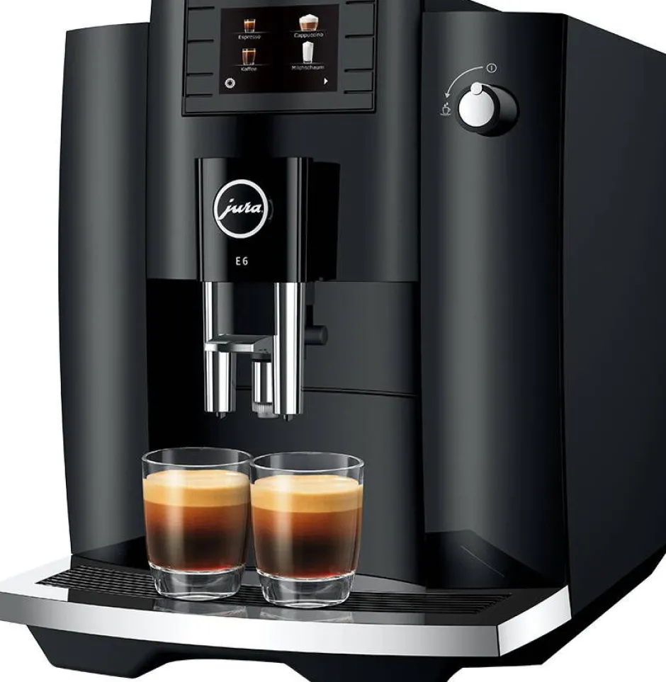 Jura Kahvi Ja Kuumat Juomat*kahviautomaatti E6 Piano black