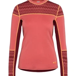 Kari Traa Asusteet*paita Sara wool ls Garne basic pink