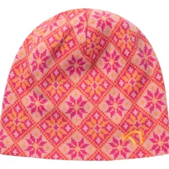 Kari Traa Asusteet|Asusteet*pipo Rose wool beanie Berry bright pink