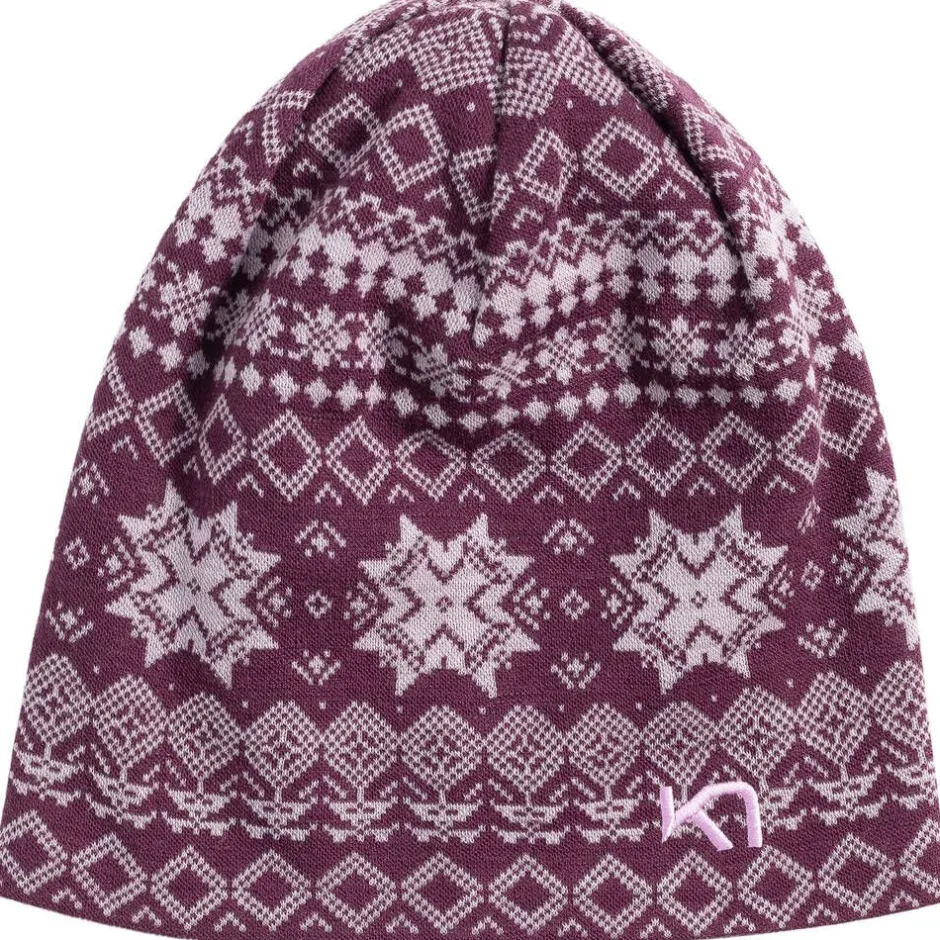 Kari Traa Asusteet|Asusteet*pipo Vilma beanie Wine