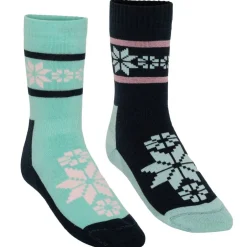 Kari Traa Asusteet|Asusteet*sukat Rusa wool 2 pr/pkt Wave Bright turquoise