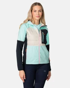 Kari Traa Treenivaatteet*takki Nia Wave Bright turquoise