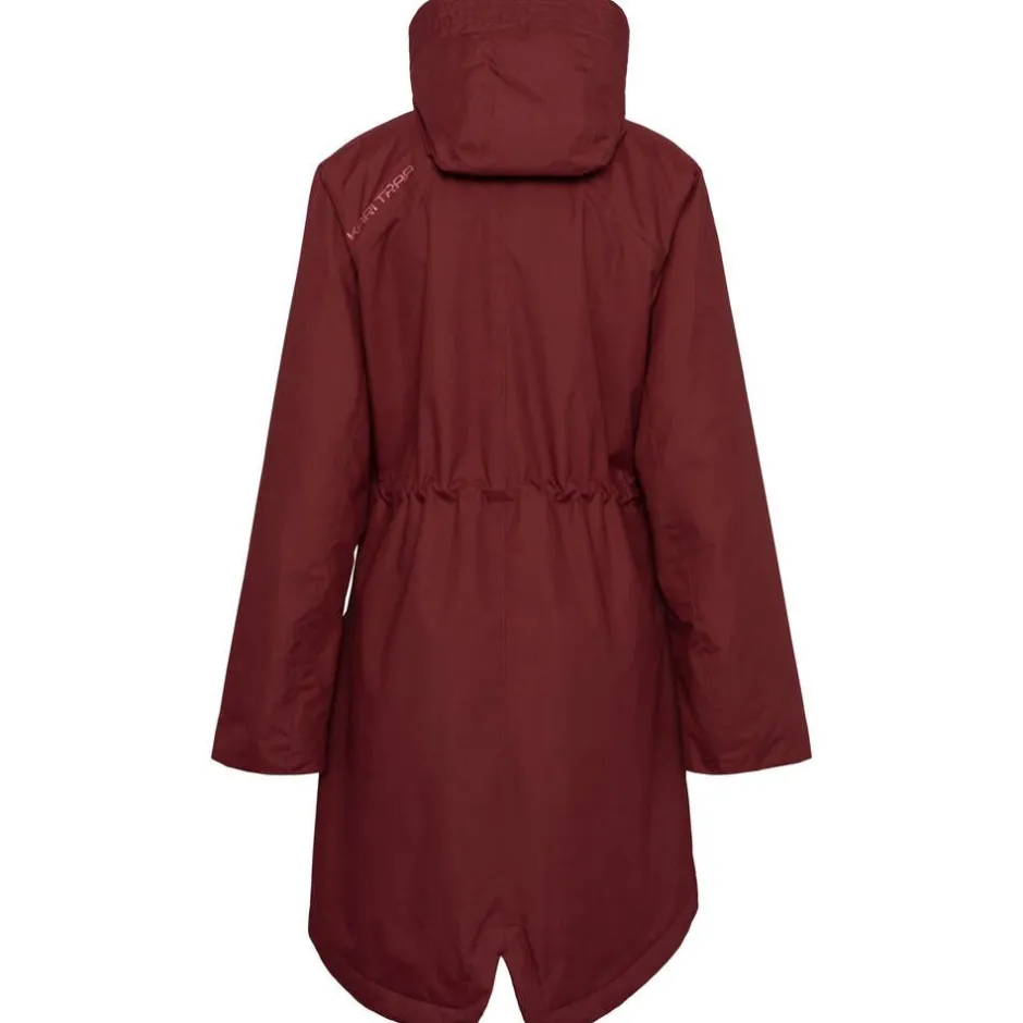 Kari Traa Takit|Talvitakit*takki Tesdal parka Rouge burgundy red