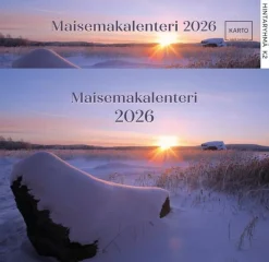 Karto Toimistotarvikkeet*seinäkalenteri 2026 maisemat A4