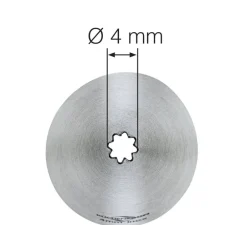 Ku00fcchenprofi Leivonta*Küchenprofi tylla tähti 4 mm