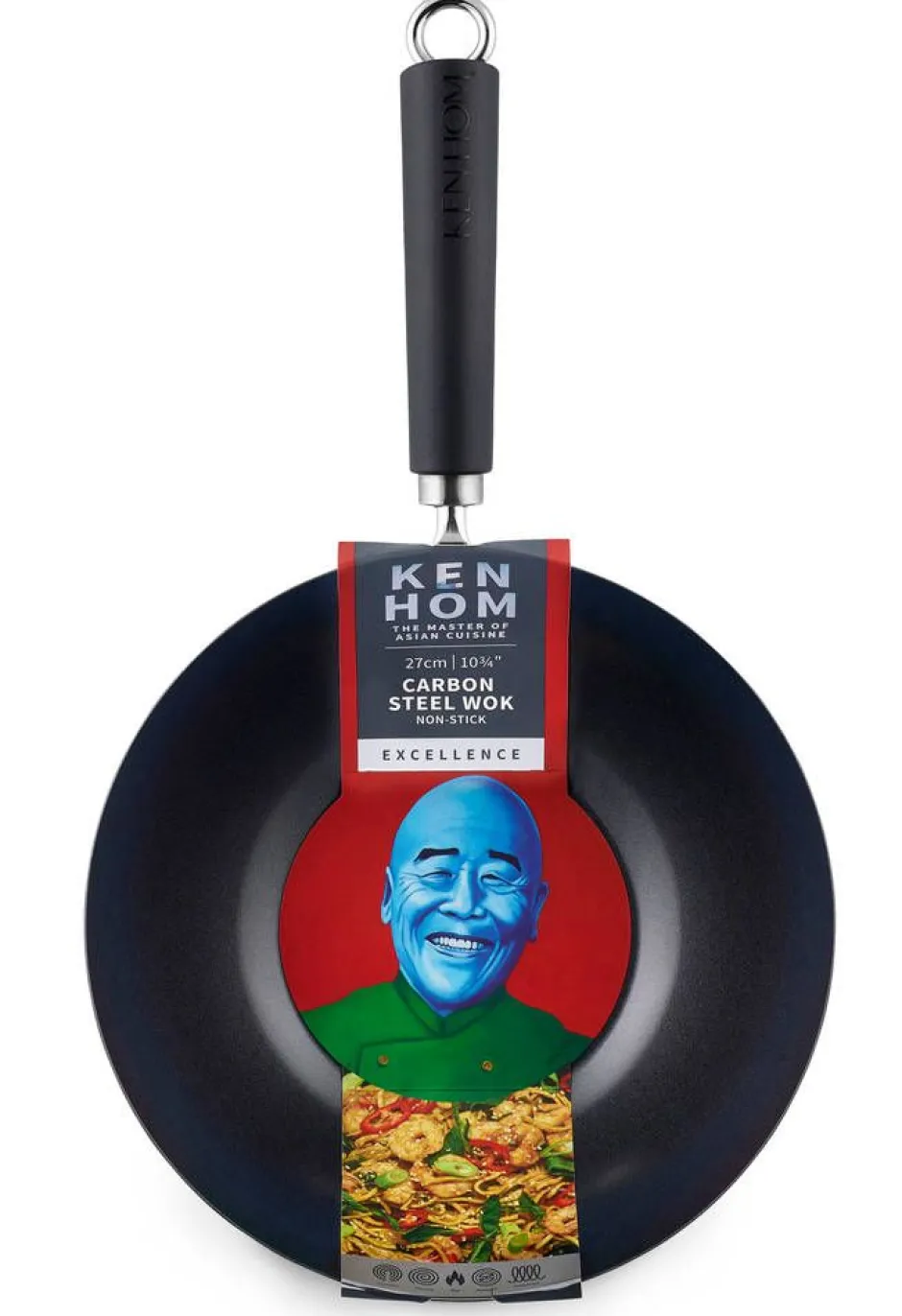 Ken Hom Paistoastiat*Wokkipannu Excellence non-stick 27 cm