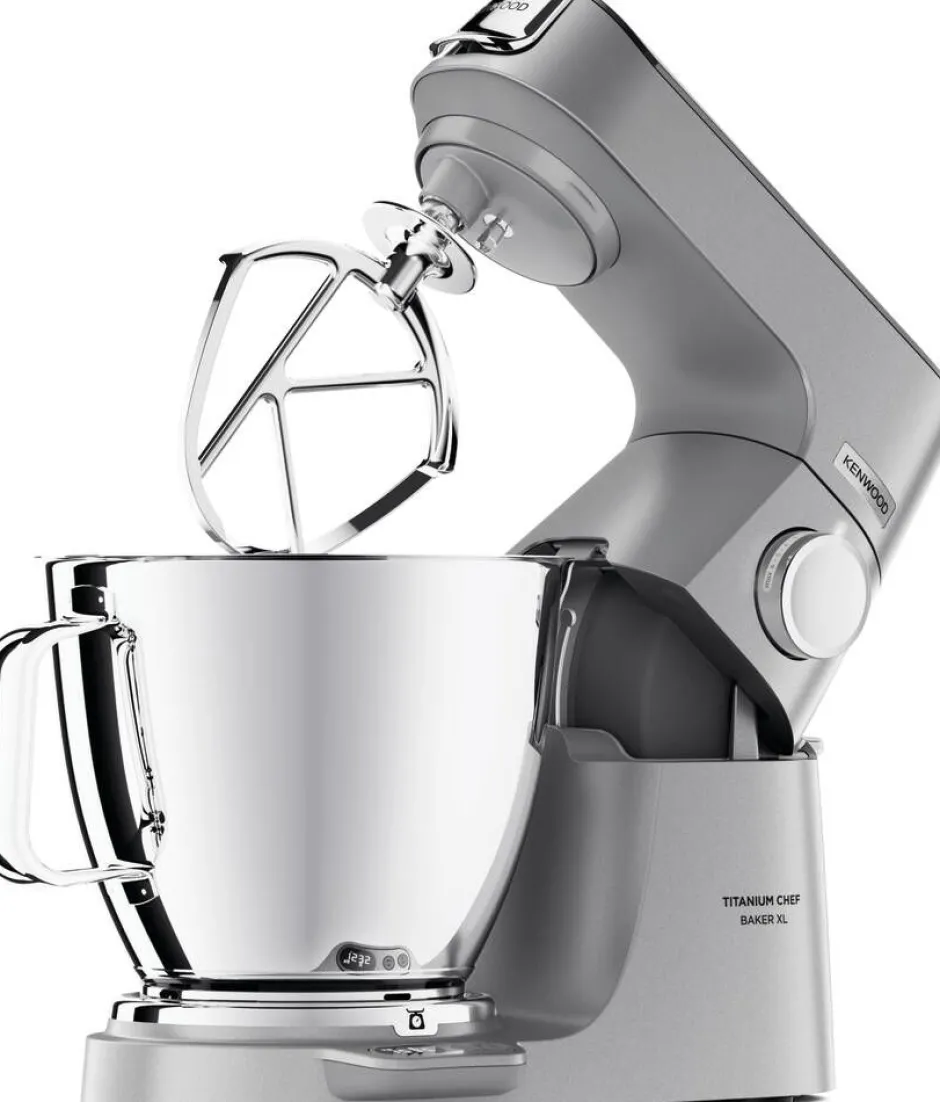 Kenwood Yleis- Ja Monitoimikoneet*Titanium Chef Baker XL yleiskone KVL85.004SI hopea