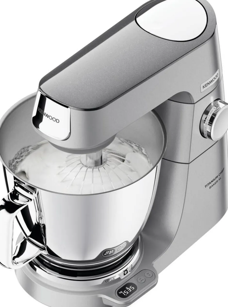 Kenwood Yleis- Ja Monitoimikoneet*Titanium Chef Baker XL yleiskone KVL85.004SI hopea