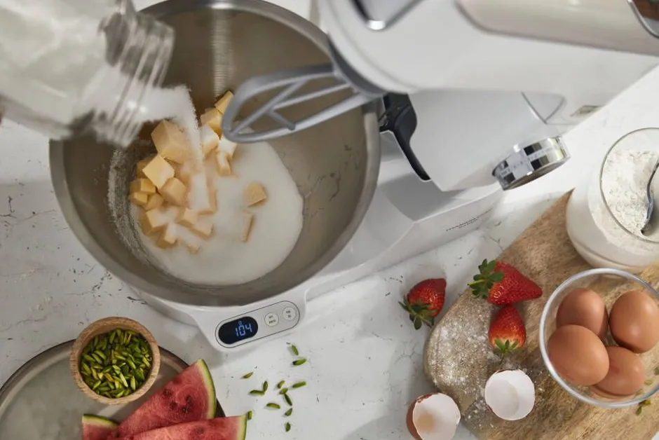 Kenwood Yleis- Ja Monitoimikoneet*Titanium Chef Baker Lite yleiskone KVC65.001WH valkoinen