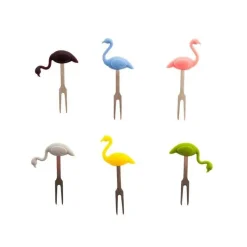 Koala Juoma- Ja Baaritarvikkeet*Cocktailtikku flamingo 6 kpl