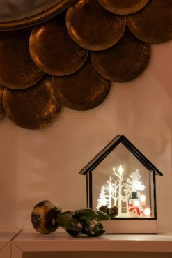 Konstsmide Koriste- Ja Kausivalot*lasilyhty 5 x LED paristokäyttöinen
