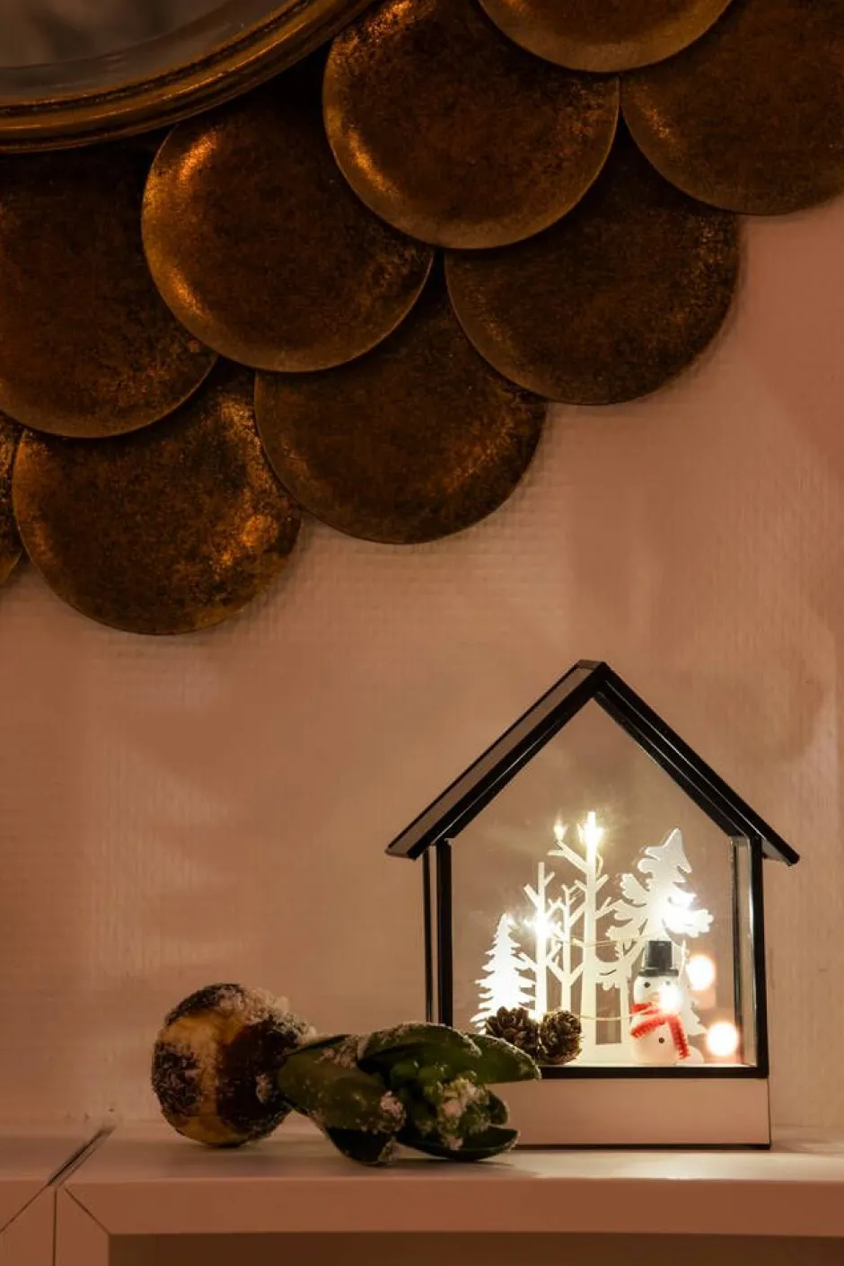 Konstsmide Koriste- Ja Kausivalot*lasilyhty 5 x LED paristokäyttöinen