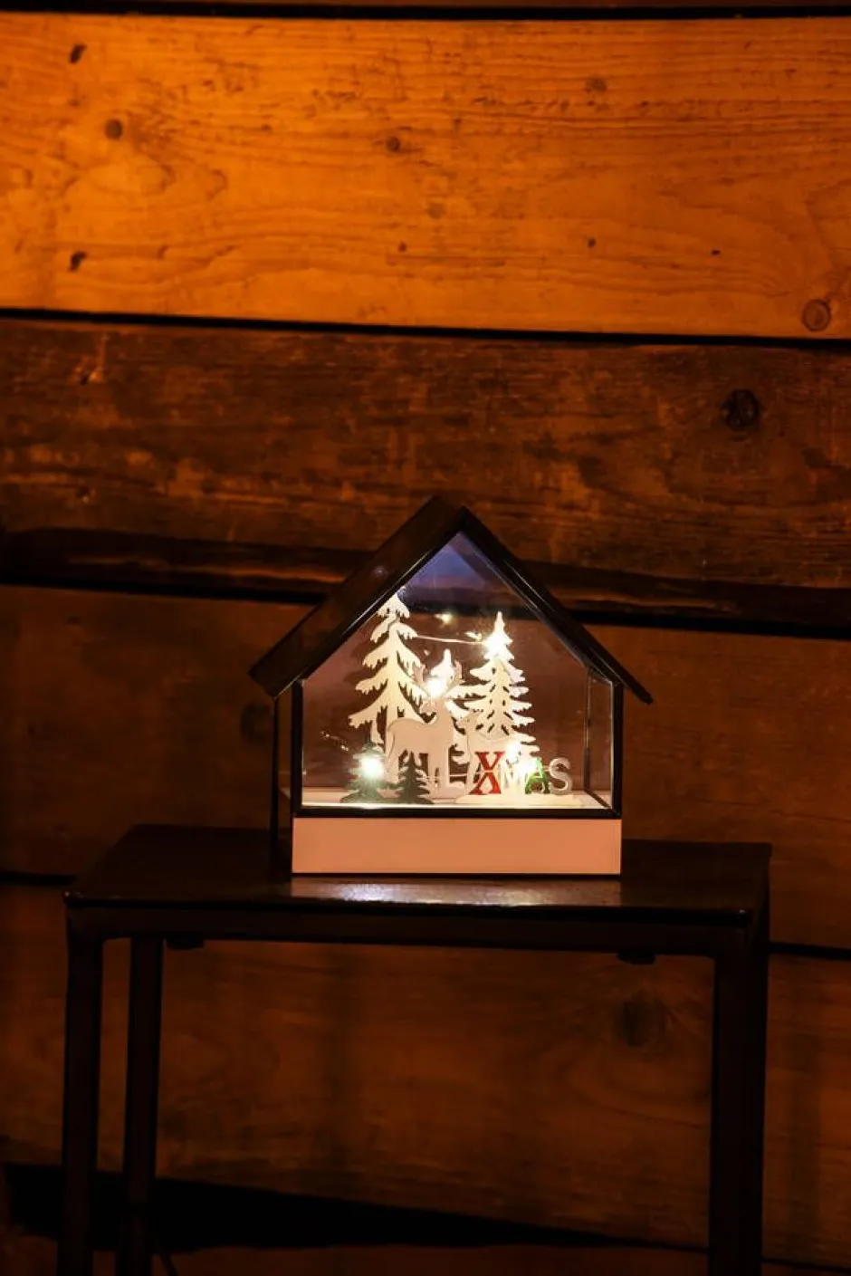 Konstsmide Koriste- Ja Kausivalot*lasilyhty 5 x LED paristokäyttöinen