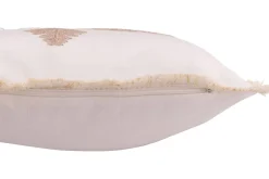 Sisustustekstiilit*Koristetyyny Snoflake 45x45 cm valkoinen/beige