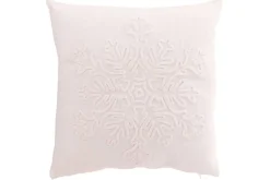 Sisustustekstiilit*Koristetyyny Snowflake 45x45 cm valkoinen