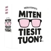 Kylsku00e5pspoesi Pelit Ja Palapelit*Kylskåpspoesi kysymyspeli Miten Tiesit Tuon