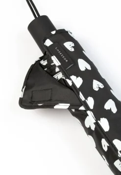Lasessor Sateenvarjot|Sateenvarjot*sateenvarjo 8775 942 942 Hearts black/white