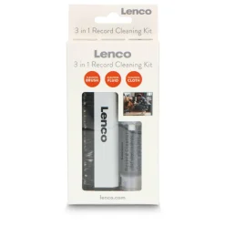Lenco Äänentoisto*levyjen puhdistussetti TTA-3IN1