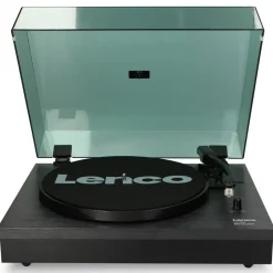 Lenco Äänentoisto*vinyylilevysoitin + kaiuttimet LS-300  musta