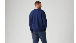 Levi's Colleget*college 0002 Authentic Crew 0002 Sargasso Sea Garment Dye