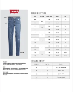 Levi's Farkut*farkku 311™ PL Shaping Skinny 0105 Lapis Gallop