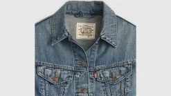 Levi's Liivit*farkkuliivi Shrunken 90s Vest 0001 Vaalea pesu