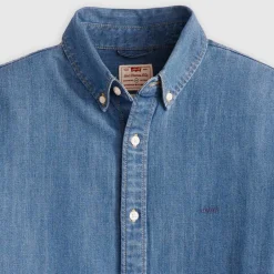 Levi's Kauluspaidat*® farkkupaita Authentic Button Down 0025 Woodrow Mid Wash
