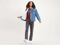 Levi's Talvitakit*farkkutakki Fable Sherpa Trucker 0128 Fable