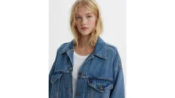 Levi's Jakut, Bleiserit Ja Farkkutakit|Kevät- Ja Syystakit*farkkutakki Xl Trucker 0003 Farkkusininen