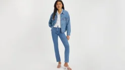 Levi's Farkut*farkut 724 High-Rise Straight 0257 Beach break stone