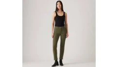 Levi's Housut*housut 314 Shaping Straight Olive Night 0218 Olive night