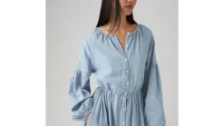 Levi's Vapaa-Ajan Mekot*mekko Jolene Ls Maxi 0001 Sininen