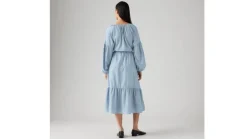 Levi's Vapaa-Ajan Mekot*mekko Jolene Ls Maxi 0001 Sininen
