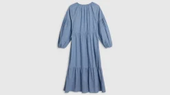 Levi's Vapaa-Ajan Mekot*mekko Jolene Ls Maxi 0001 Sininen