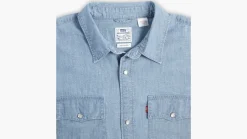 Levi's Kauluspaidat*paita 0008 SS Relaxed Fit Western 0008 New Hyde Chambray