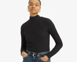 Levi's Trikoopaidat Ja Colleget*paita Opal lace Caviar / Musta