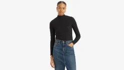 Levi's Trikoopaidat Ja Colleget*paita Opal lace Caviar / Musta