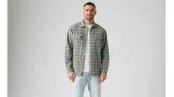 Levi's Kevättakit*paitatakki 0235 Jackson Worker Overshirt 0235 Hudson Plaid Mirage Gray