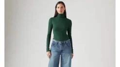 Levi's Trikoopaidat Ja Colleget*poolopaita Dreamy Turtleneck 0001 Python green