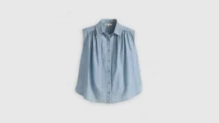 Levi's Topit*pusero Gracen Comm sl blouse 0000 Vaaleansininen