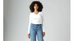 Levi's Trikoopaidat Ja Colleget*t-paita Essential HM LS Vneck Tee