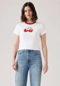 Levi's Trikoopaidat Ja Colleget*t-paita GR Sporty Tee Cherry 0073 Fruit Cherry