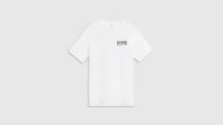 Levi's T-Paidat*t-paita Graphic Crewneck Tee 1855 Brin Music Inspired White
