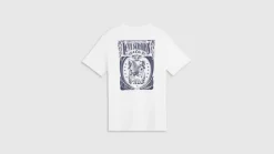 Levi's T-Paidat*t-paita Graphic Crewneck Tee 1855 Brin Music Inspired White