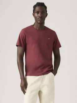 Levi's T-Paidat*® t-paita Original Housemark Tee 56605-0308 0308 Oxblood Red