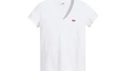 Levi's Trikoopaidat Ja Colleget*t-paita Perfect V-neck 0002 White
