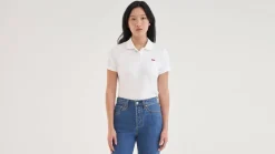 Levi's Trikoopaidat Ja Colleget*t-paita Regular Polo 0000 White